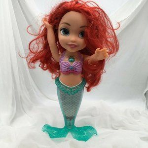 Arial Talking Mermaid Doll Preowned Good Condition